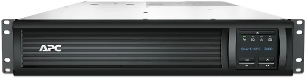 Джерело безперебійного живлення APC Smart-UPS 3000VA/2700W, RM 2U,LCD, USB, SmartConnect, 8xC13, 1xC19 Фото - 1