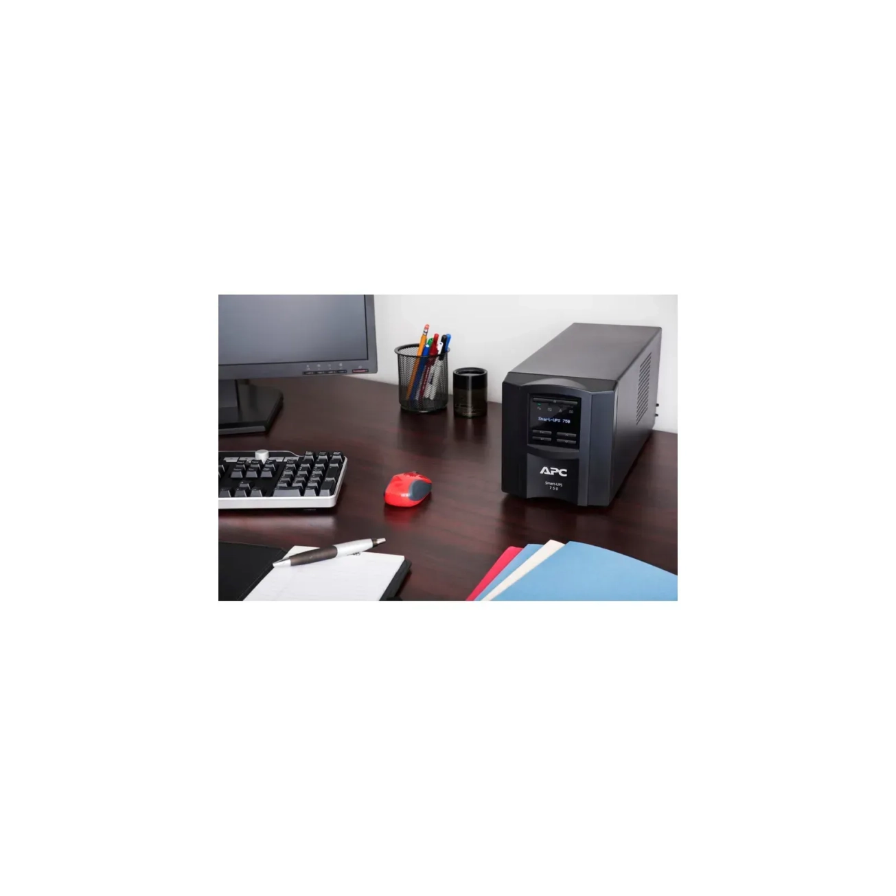 Джерело безперебійного живлення APC Smart-UPS 750VA/500W, LCD, USB, SmartConnect, 8xC13 Фото - 2
