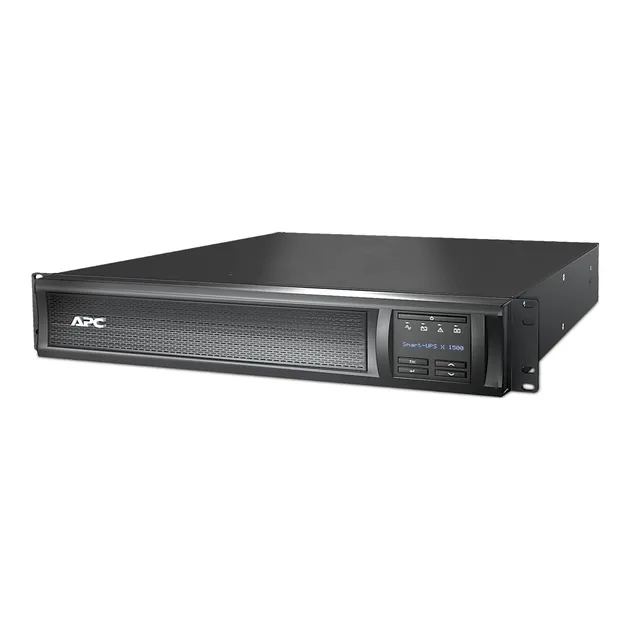 Джерело безперебійного живлення APC Smart-UPS X 1500VA/1200W,  RT 2U, LCD, USB, RS232, 8xC13