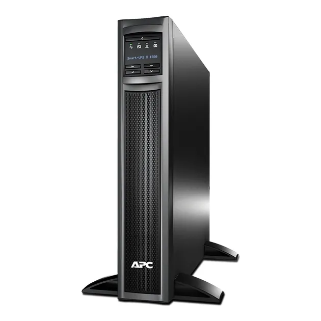 Джерело безперебійного живлення APC Smart-UPS X 1500VA/1200W,  RT 2U, LCD, USB, RS232, 8xC13 Фото - 1