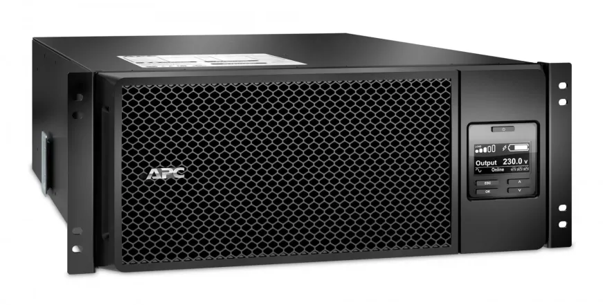 Джерело безперебійного живлення APC Smart-UPS Online 6000VA/6000W, RM 4U, LCD, USB, RS232, 6xC13, 4xC19