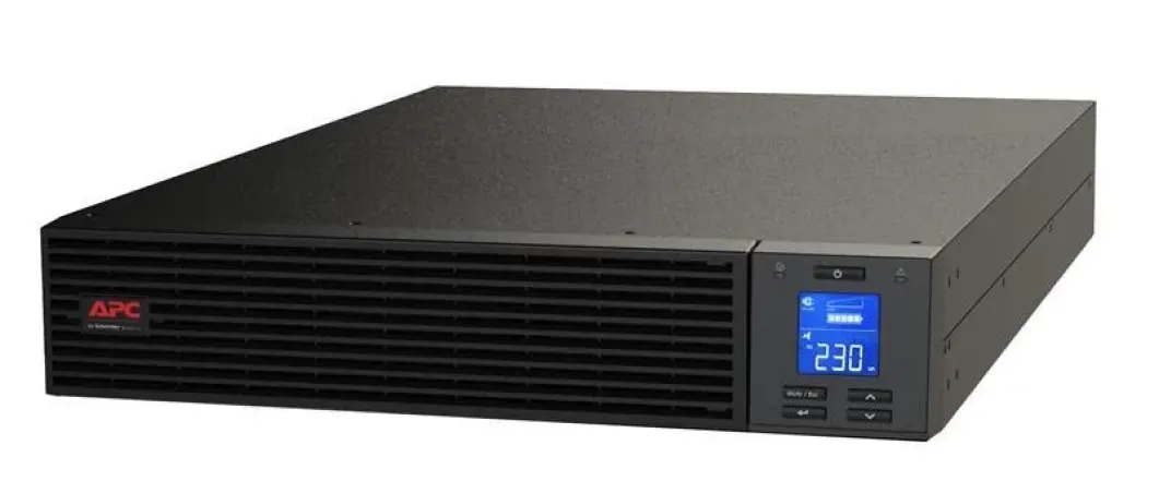 Джерело безперебійного живлення APC Easy UPS SRV 2000VA/1800W, RM 2U, LCD, USB, RS232, 3xC13