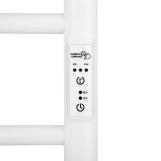 Полотенцесушитель Ardesto электрический Classik-TR K, 570х430х80мм, таймер-регулятор, сталь, белый матовый Фото - 3