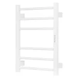 Рушникосушка Ardesto електрична  Square-TR K, 570х430х80мм, таймер-регулятор, сталь, білий матовий