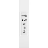 Рушникосушка Ardesto електрична  Square-TR K, 570х430х80мм, таймер-регулятор, сталь, білий матовий Фото - 3