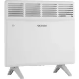 Конвектор електричний ARDESTO CH-1000MCW, 1000 Вт, 10 м2, закритий нагрів. елемент, IP24, мех. керування, білий