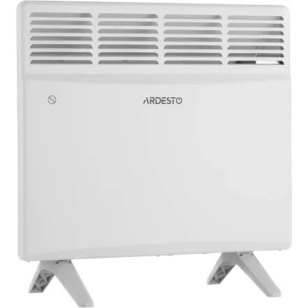 Конвектор электрический ARDESTO CH-1000MCW, 1000 Вт, 10 м2, закрытый нагрев. элемент, IP24, мех. управление, белый