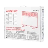 Конвектор ARDESTO, 10м2, 1000Вт, мех. упр-ння, відкритий нагрів. елемент, білий Фото - 7