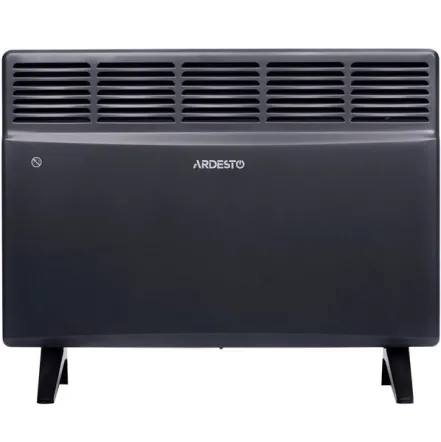 Конвектор электрический ARDESTO CH-1500MCA, 1500 Вт, 15 м2, закрытый нагрев. элемент, IP24, мех. управление, антрацит матовый