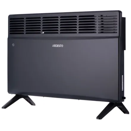 Конвектор електричний ARDESTO СН-2000ECA, 2000 Вт, 20 м2, закритий нагрів. елемент, LED-дисплей, IP24, електронне керування, тижневий програматор, антрацит матовий
