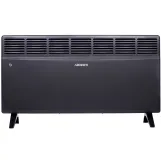 Конвектор електричний ARDESTO CH-2500MCA, 2500 Вт, 25 м2, закритий нагрів. елемент, IP24, мех. керування, антрацит матовий