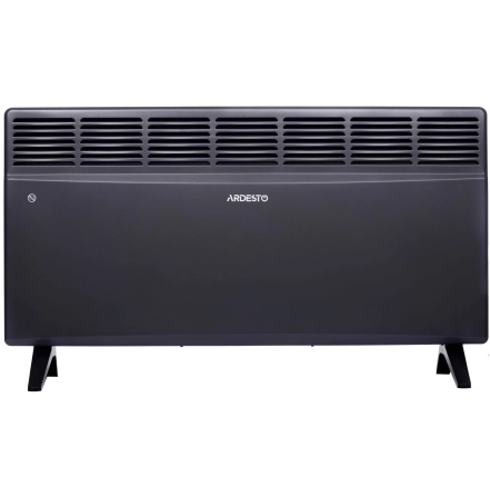 Конвектор электрический ARDESTO CH-2500MCA, 2500 Вт, 25 м2, закрытый нагрев. элемент, IP24, мех. управление, антрацит матовый