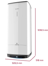 Водонагрівач електричний Ariston QUADRIS 120 WIFI FR EU (3060883) Фото - 6