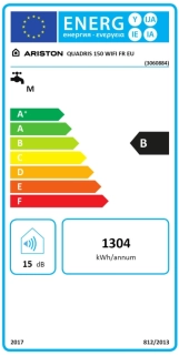 Водонагрівач електричний Ariston QUADRIS 120 WIFI FR EU (3060883) Фото - 7