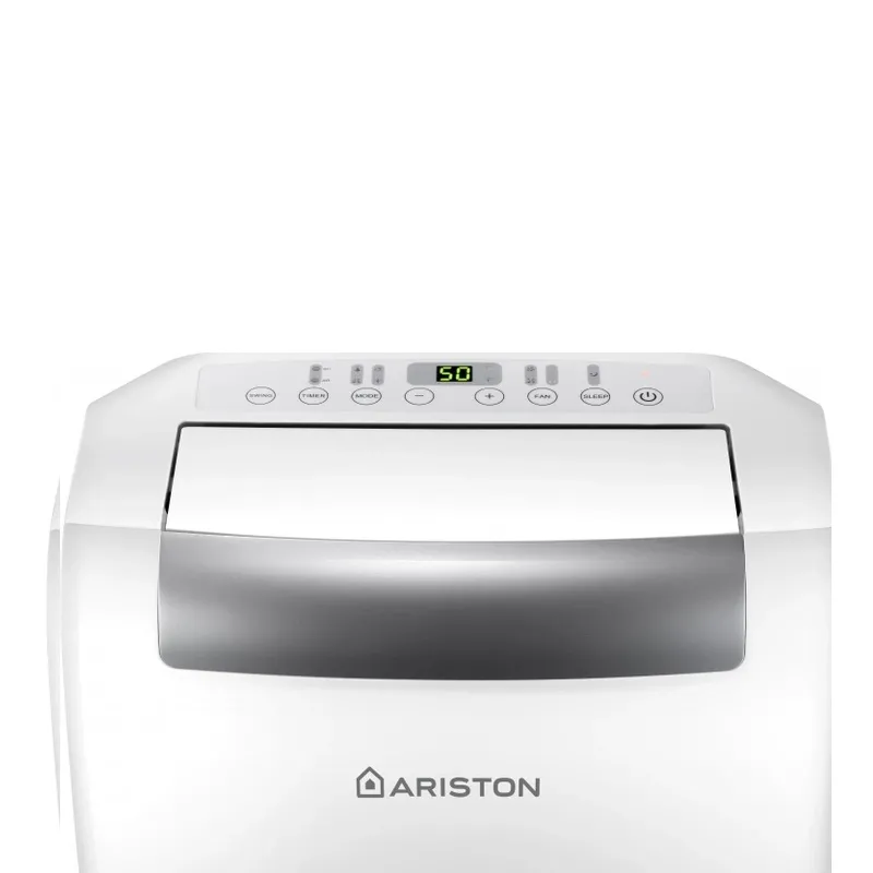 Кондиціонер мобільний Ariston Mobis Plus 10 20м2 on/off 10000BTU 3.1кВт A/- R290 білий (3381428) Фото - 2