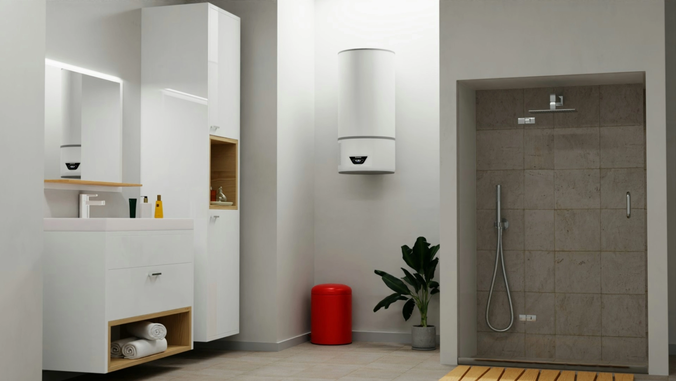 Водонагрівач електр. Ariston круглий LYDOS HYBRID WI-FI 100 (3629065) Фото - 5