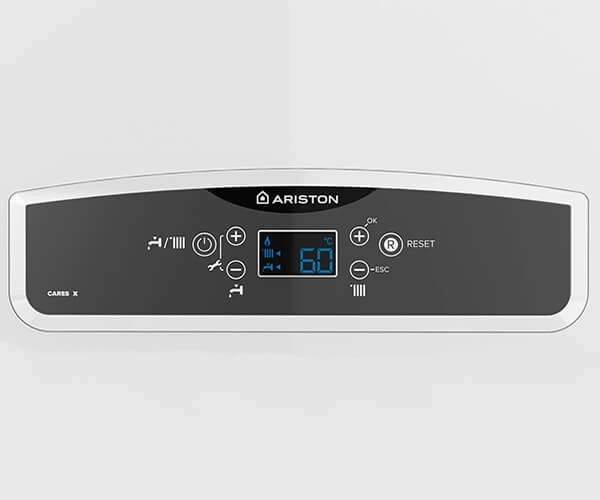 Котел газовий Ariston Cares X 24 CF EU дим, двоконтурний (3301315) Фото - 1