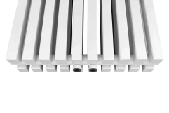Вертикальний радіатор опалення ARTTIDESIGN Ancona II 10/1800/460/50 білий матовий Фото - 5