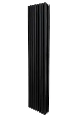 Вертикальный радиатор отопления ARTTIDESIGN Ancona II 8/1800/368 черный матовый