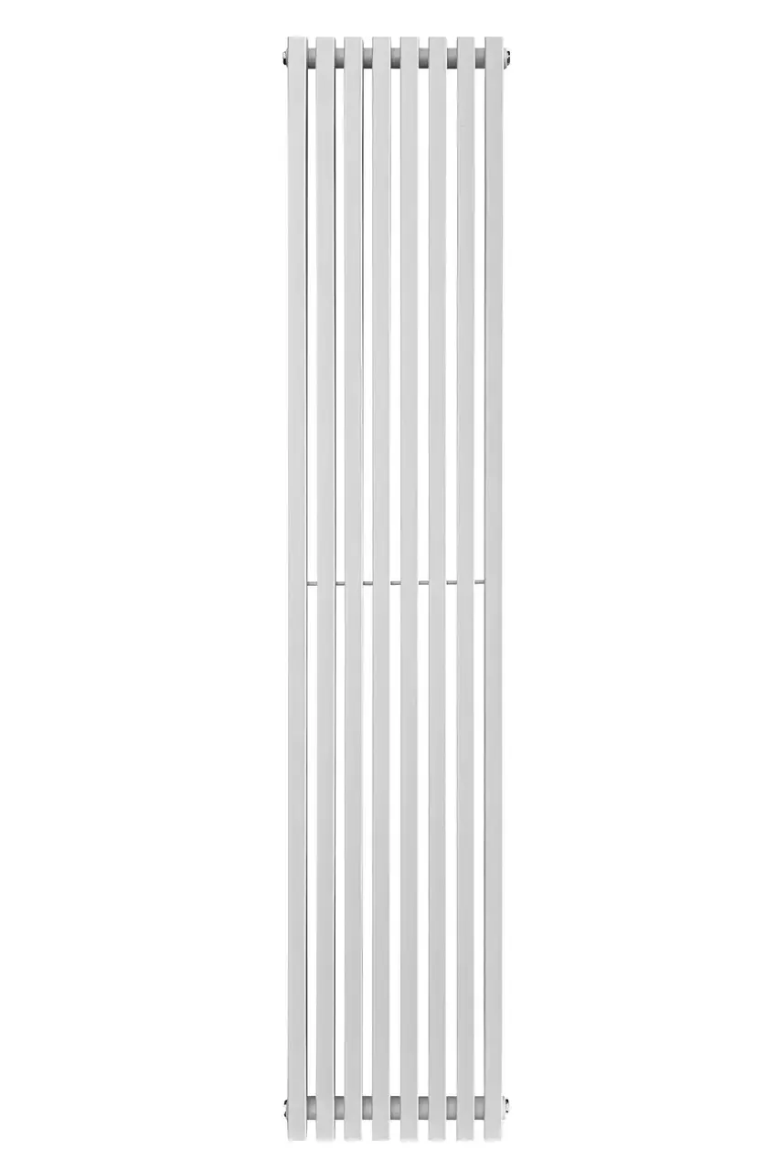 Вертикальный радиатор отопления ARTTIDESIGN Ancona II 8/1800/368 белый матовый Фото - 5