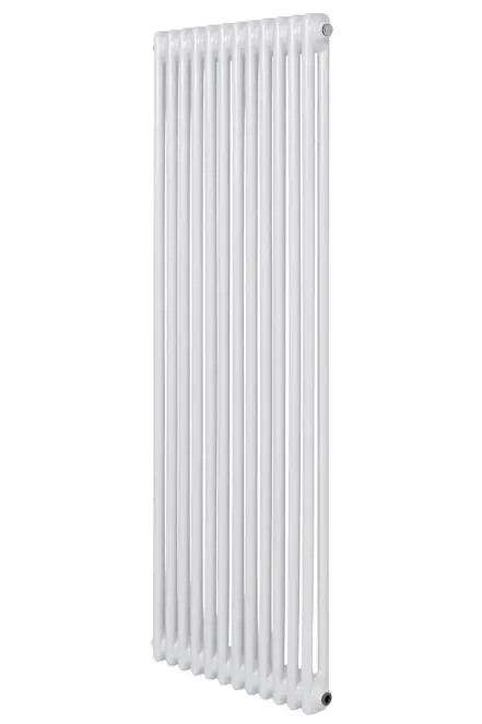 Вертикальный дизайнерский радиатор отопления ARTTIDESIGN Bari II 12/1500/560/50 белый матовый