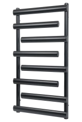 Рушникосушарка дизайнерська ARTTIDESIGN LION 8/900 чорний матовий Фото - 1