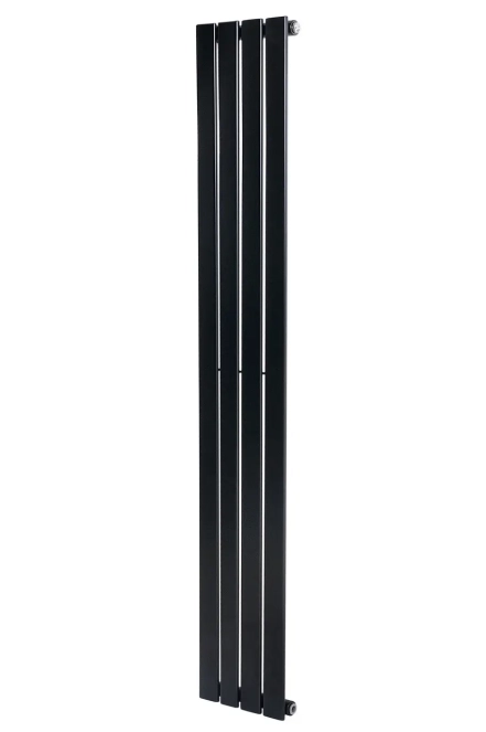 Дизайнерский вертикальный радиатор отопления ARTTIDESIGN Livorno 4/1600/272/50 черный матовый 