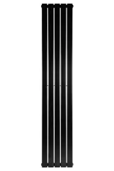 Вертикальный дизайнерский радиатор отопления ARTTIDESIGN Livorno 5/1600/340/50 черный матовый Фото - 4