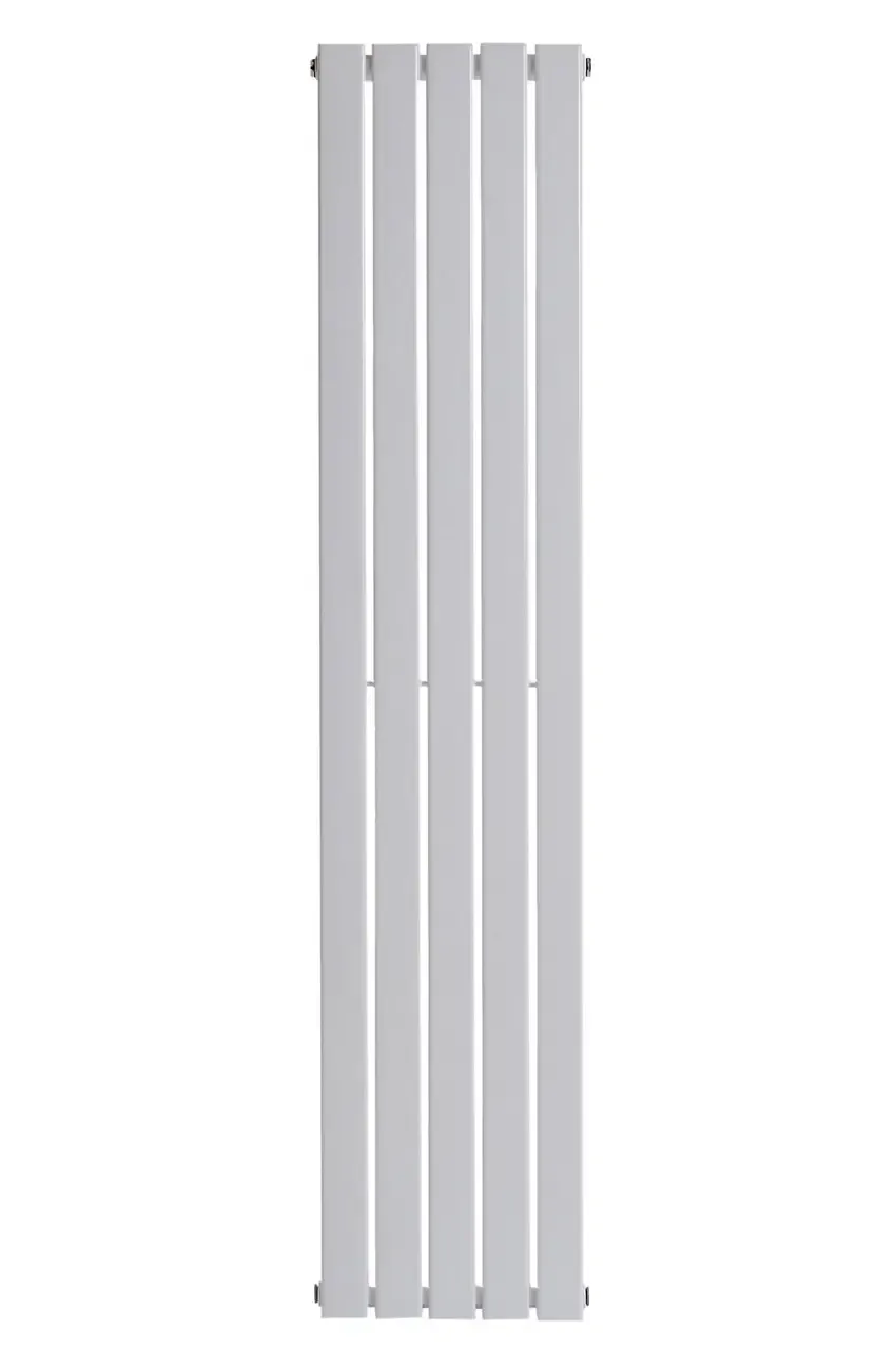 Дизайнерский вертикальный радиатор отопления ARTTIDESIGN Livorno 5/1800/340 белый матовый Фото - 3