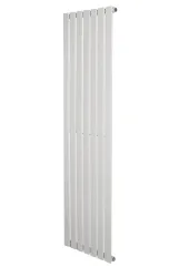 Вертикальный дизайнерский радиатор отопления ARTTIDESIGN Livorno 7/1800/476/50 белый матовый