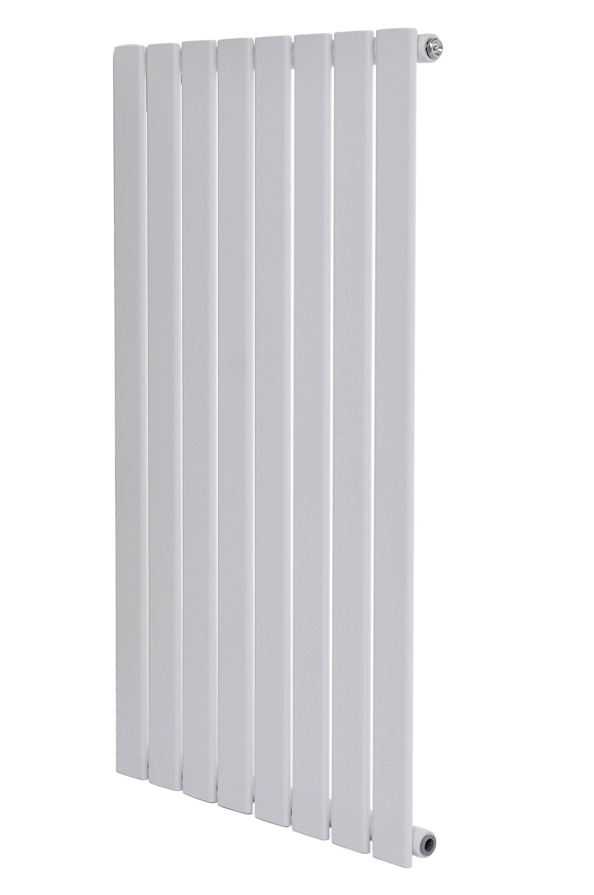 Вертикальный дизайнерский радиатор отопления ARTTIDESIGN Livorno 8/1400/544 белый матовый