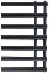 Рушникосушарка дизайнерська ARTTIDESIGN Nice 7/780 чорний матовий