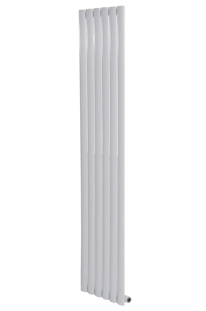 Вертикальный дизайнерский радиатор отопления ARTTIDESIGN Rimini 6/1500/354/50 белый матовый
