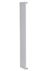 Вертикальный дизайнерский радиатор отопления ARTTIDESIGN Terni 4/1500/236/50 белый матовый