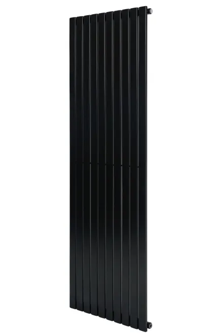 Вертикальный дизайнерский радиатор отопления ARTTIDESIGN Terni 10/1800/590/50 черный матовый