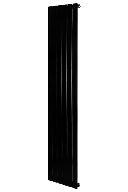 Вертикальный дизайнерский радиатор отопления ARTTIDESIGN Terni 6/1500/354/50 черный матовый 