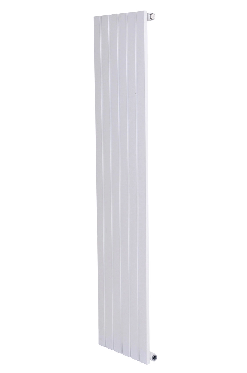 Вертикальний дизайнерський радіатор опалення ARTTIDESIGN Terni 6/1500/354/50 білий матовий