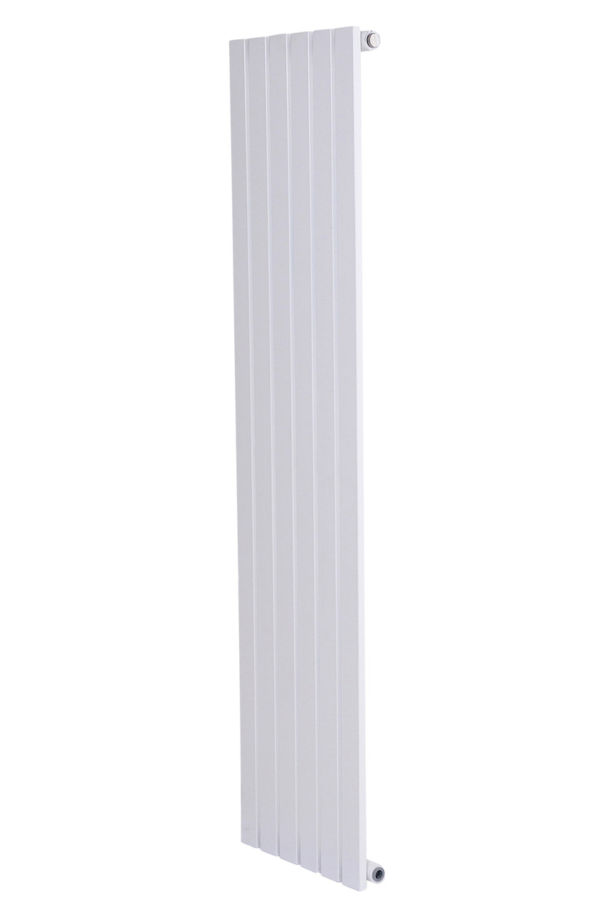 Вертикальный дизайнерский радиатор отопления ARTTIDESIGN Terni 6/1800/354/50 белый матовый