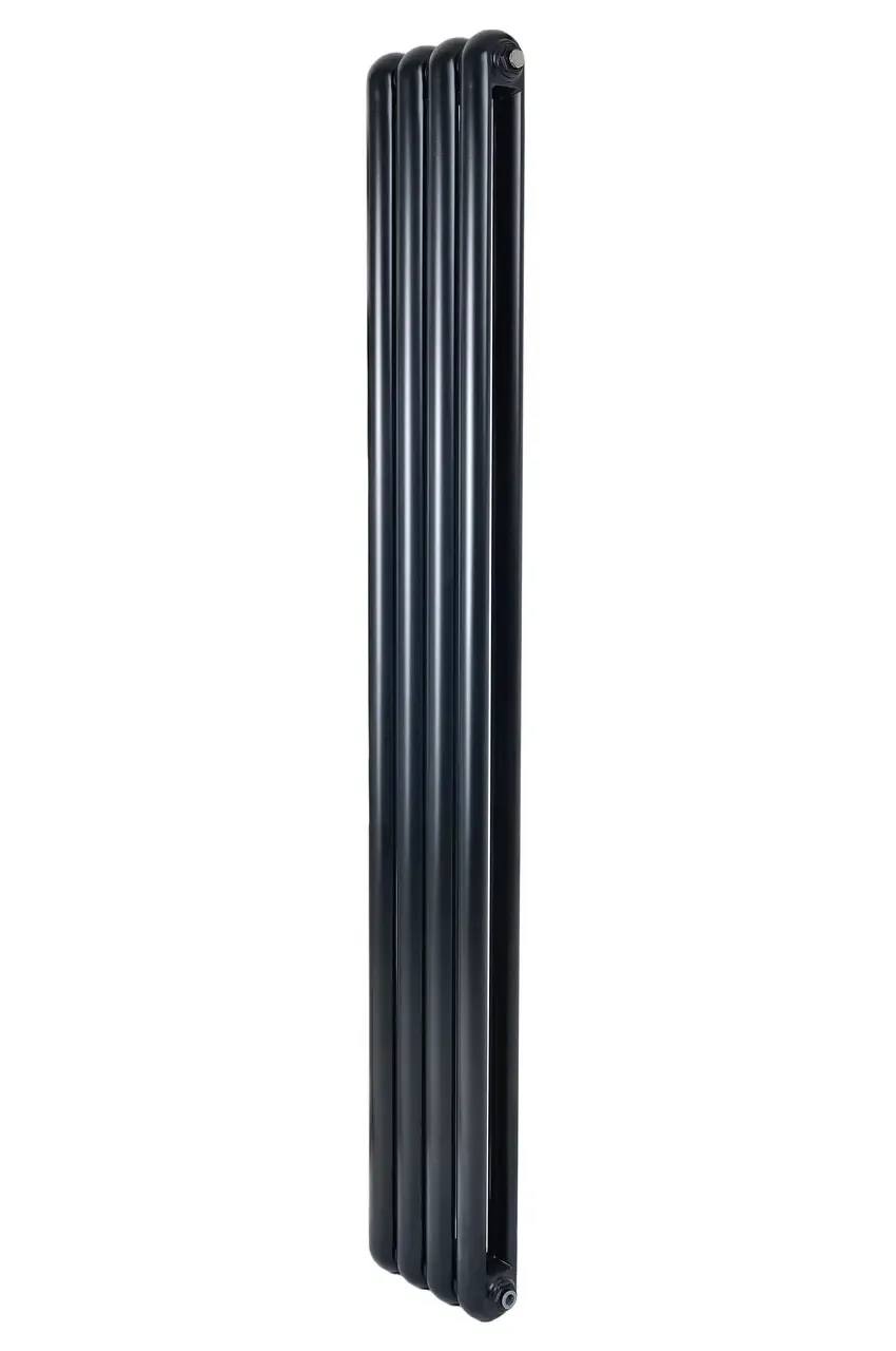 Вертикальний радіатор опалення ARTTIDESIGN Verona 4/1800/300 чорний матовий