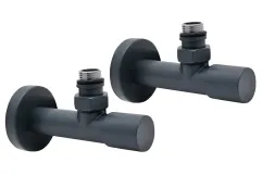 Комплект дизайн-кранов ARTTIDESIGN удлиненный 1/2" x 1/2" серый матовый