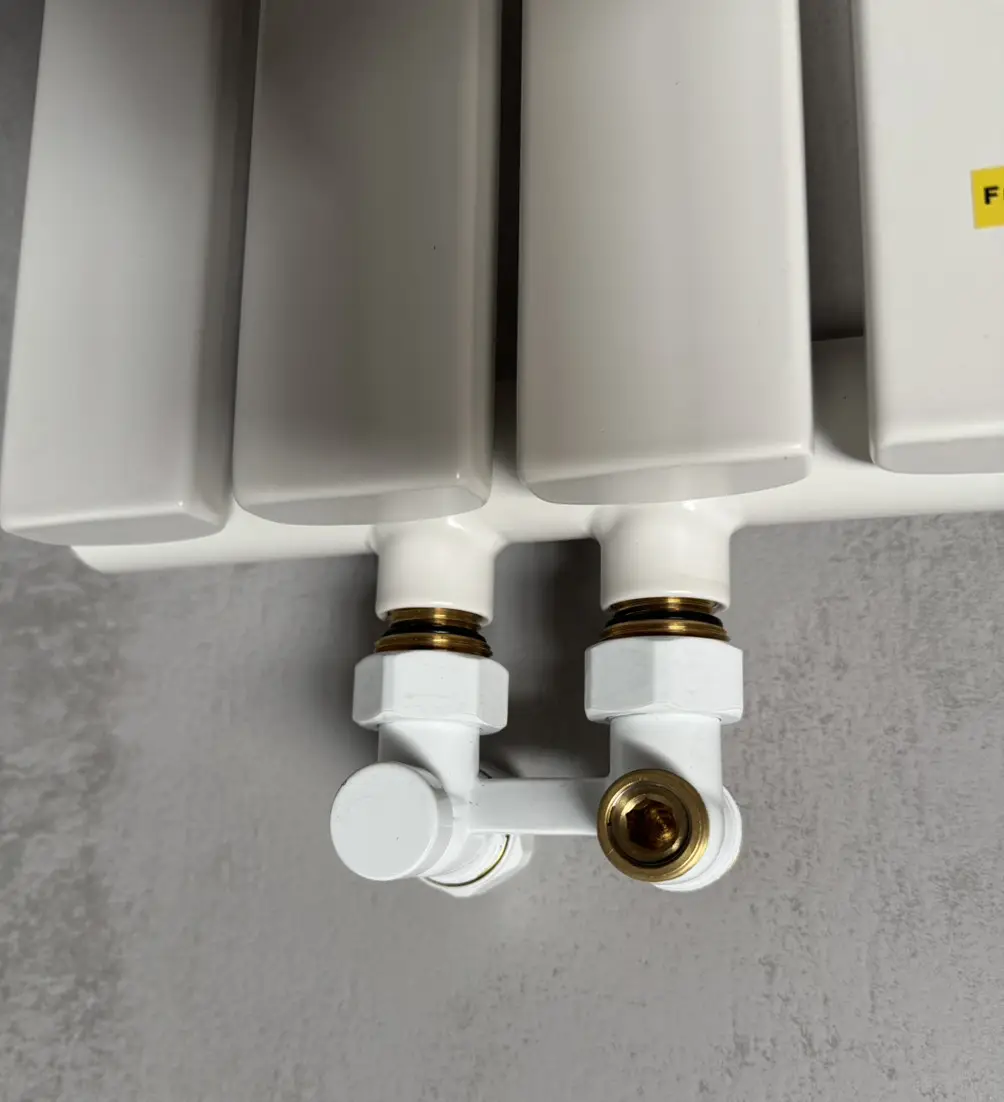 Комплект для нижнього підключення  ARTTIDESIGN 1/2″50 мм (бінокль) білий