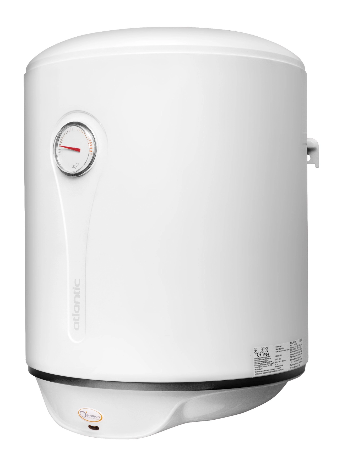 Водонагрівач електричний Atlantic OPRO PROFI  VM 050 D400-1-M (1500W) 841234 Фото - 1