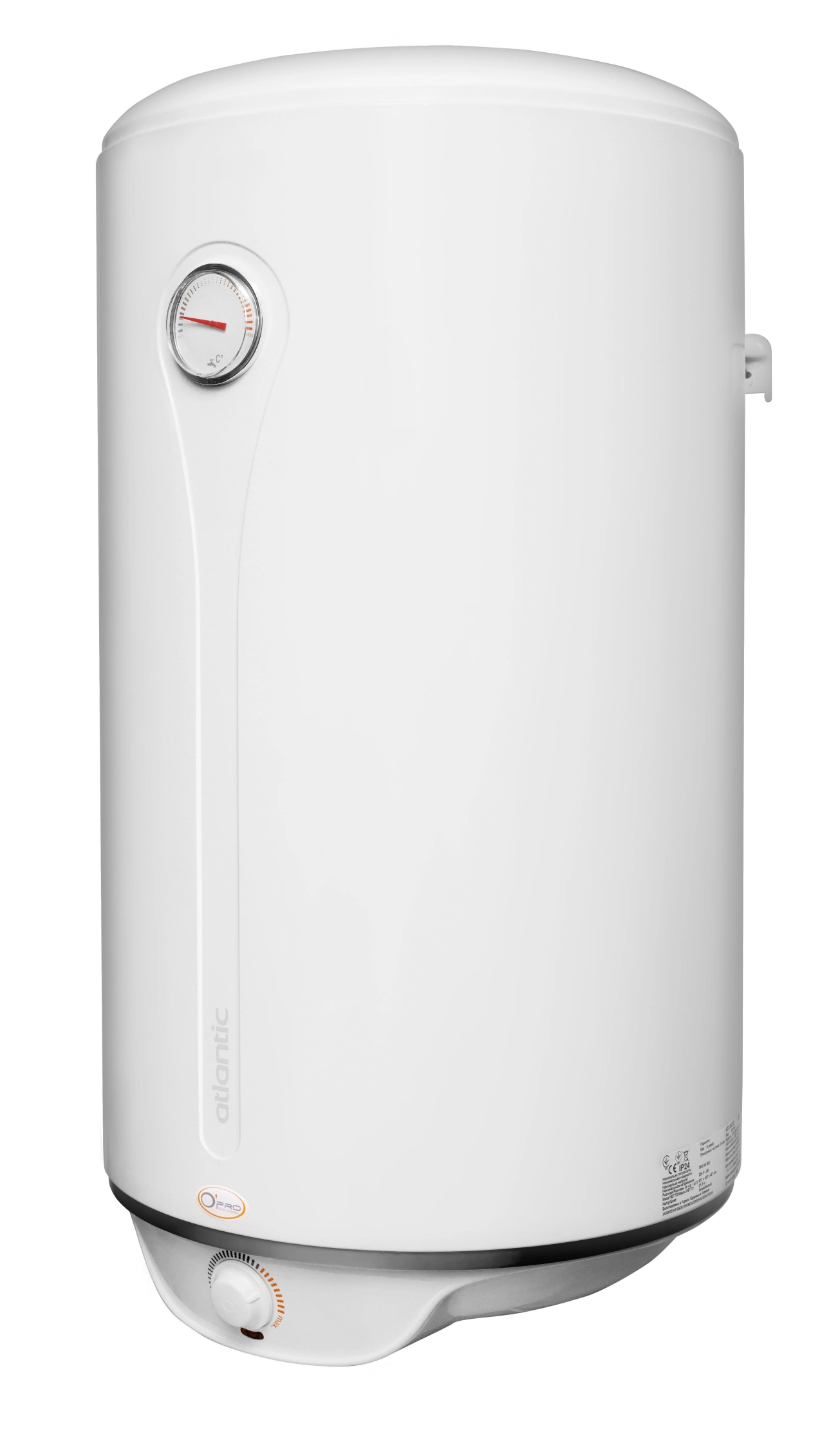 Водонагрівач електричний Atlantic OPRO Turbo  VM 080 D400-2-B (2500W) 851190 Фото - 1