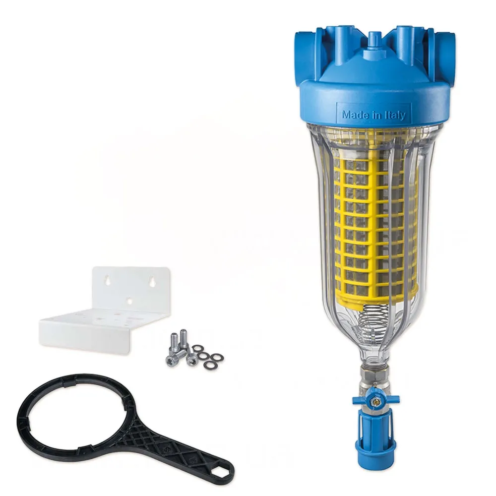 Фільтр самопромивний Atlas Filtri HYDRA BIG  Ø11/2 " (пластик) + картридж RAH (нержавійка) 90 mcr