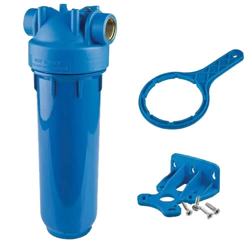 Фильтр-колба Atlas Filtri DP MONO AB Ø1/2" OT (латунь) 10" 45°C 8 bar