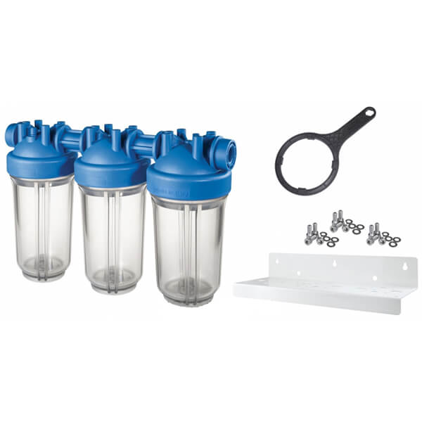 Фільтр-колба Atlas Filtri DP BIG TRIO TS Ø1" IN (пластик) 10"  45°C  8,3 bar 