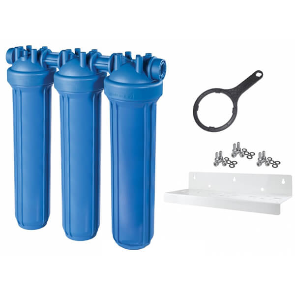 Фильтр-колба Atlas Filtri DP BIG TRIO AB Ø1" IN (пластик) 20" 45°C 8,3 bar
