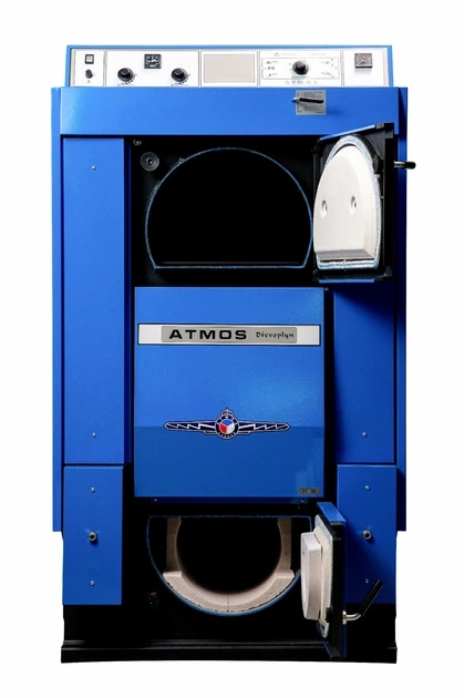 Котел твердопаливний Atmos DC 100 піролізний, з вентилятором Фото - 1