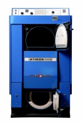Котел твердопаливний Atmos DC 100 піролізний, з вентилятором Фото - 1