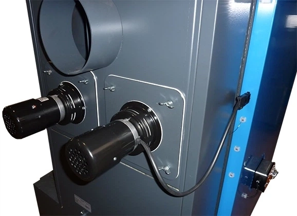 Котел твердотопливный Atmos DC 105S пиролизный, надувной вентилятор Фото - 5